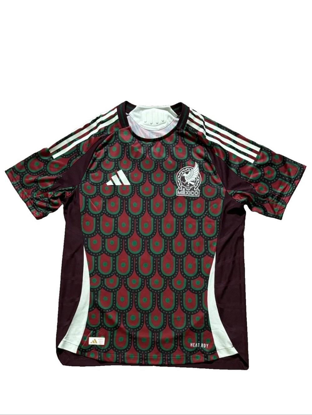 Adidas Mexico 2024 Authentic HEAT.RDY Home Soccer Jersey Size Men's Large IP6379
